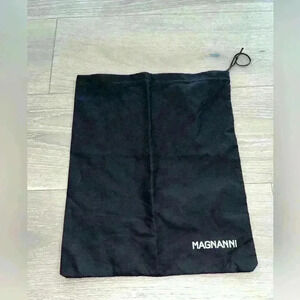 Authentic Magnanni black dust bag